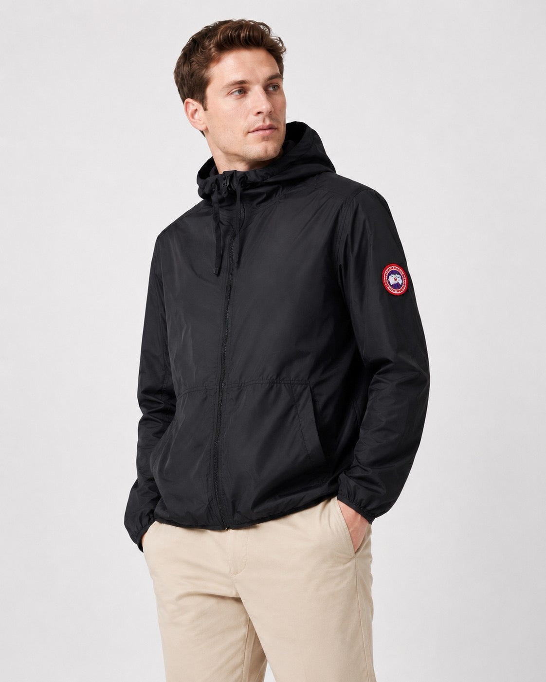Canada Goose Killarney Black Packable Outdoor Wind Jacket Men Women