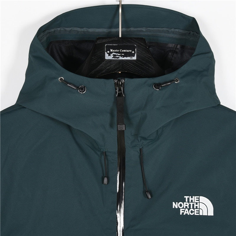 TNF Summit Series Waterproof GORETEX Outdoor Hiking Rain Jacket  Unisex Deep Teal