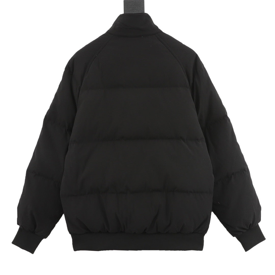 The North Face Purple Label Stand Collar Zip Puffer Jacket Unisex Black