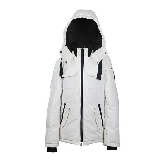 Canada Goose Forester White Short Utility Winter Down Coat Men Women