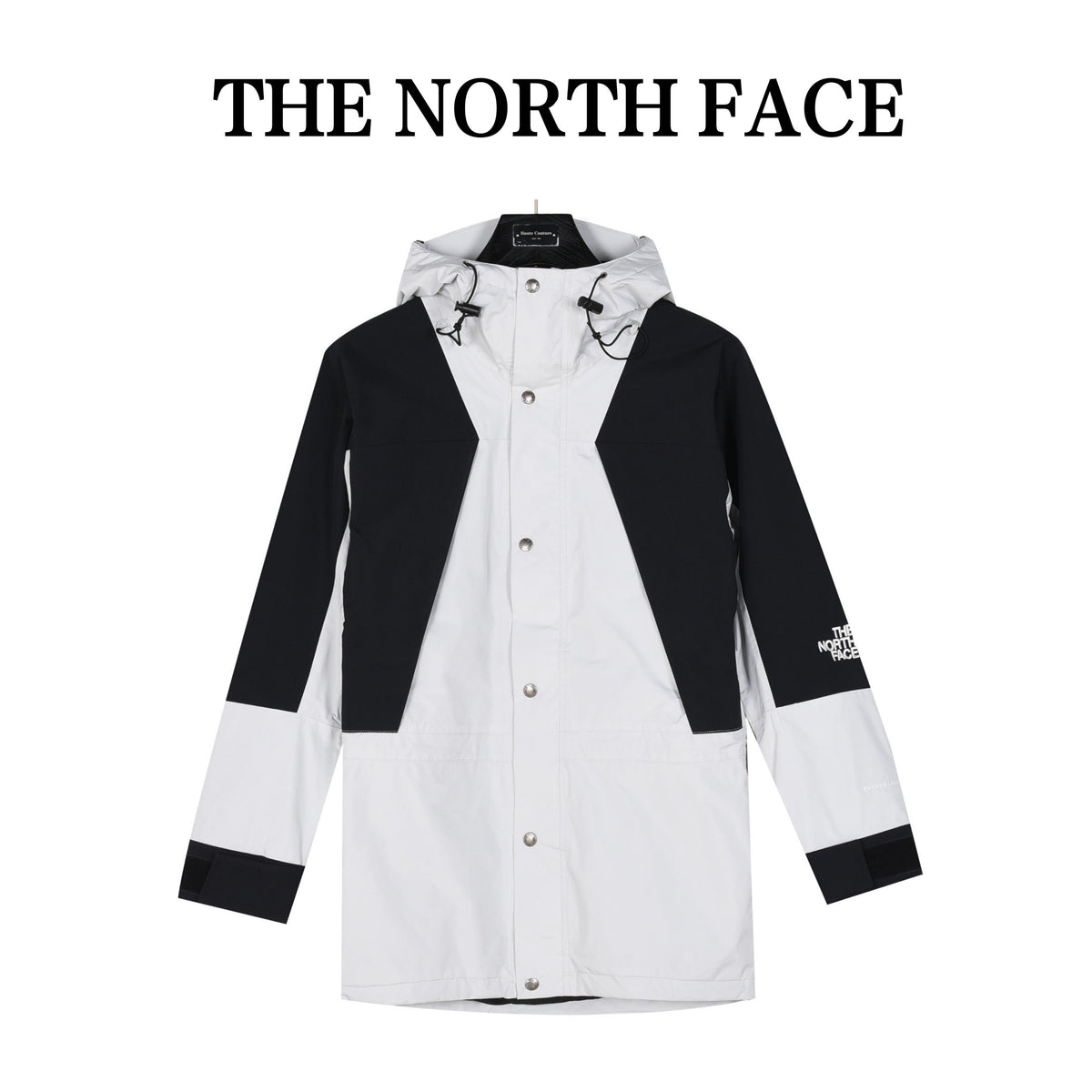 TNF Summit Series Waterproof GORETEX Outdoor Hiking Rain Jacket  Unisex White Black Color Block