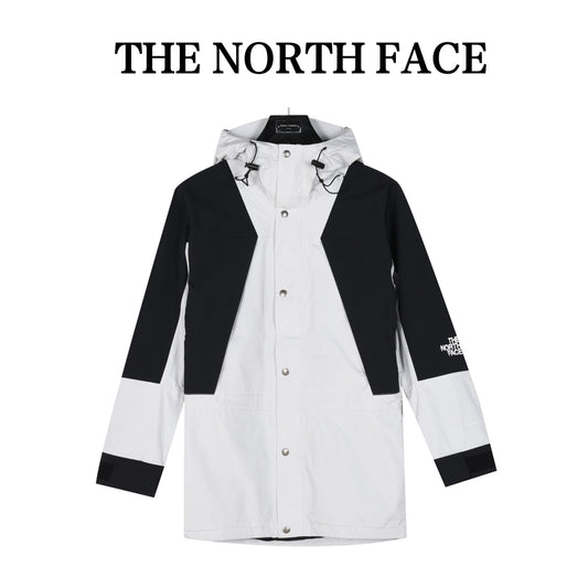 TNF Summit Series Waterproof GORETEX Outdoor Hiking Rain Jacket  Unisex White Black Color Block