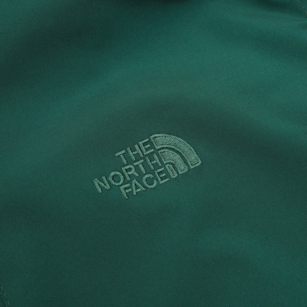 The North Face 5FC1 Hooded Windproof Camping Hiking Jacket Unisex Forest Green