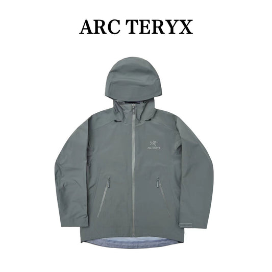 Arc teryx LT BETA Waterproof Hard Shell Hooded Jacket for Skiing Hiking Outdoor Unisex  Microchip