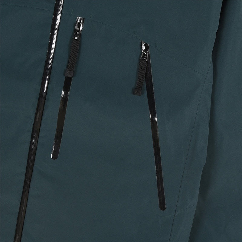 TNF Summit Series Waterproof GORETEX Outdoor Hiking Rain Jacket  Unisex Deep Teal